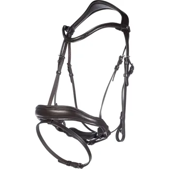 Vybavení pro koně HKM Uzdečka Ira HKM, hnědá FULL