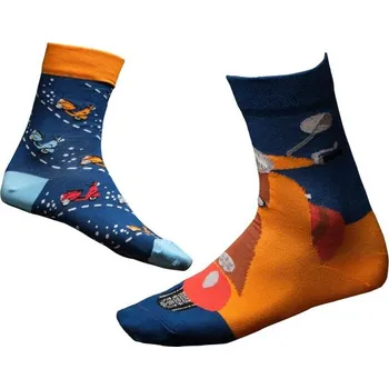 Pánské ponožky Many Mornings Fabioni ponožky se skútry - barevné - 39-42