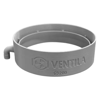 Ventilační potrubí Ventila systems (ČR) Kruhová výpusť kondenzátu Průměr [mm]: Ø 200 KVK