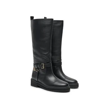 Dámské kozačky Kozačky ve vojenském stylu TWINSET 242TGT172 Černá 39