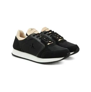 Pánská obuv Sneakersy Calvin Klein Jeans Runner Laceup Low Mg Media YW0YW01644 Černá 39