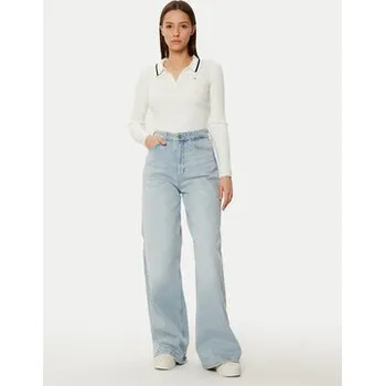 Pánský svetr Tommy Jeans Svetr DW0DW19887 Écru Slim Fit XXS