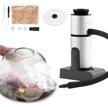 Mini udírna na zauzení pokrmů - Set Lecone Smoke Gun s příslušenstvím