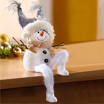 Die moderne Hausfrau Sedící figurka Sněhulák Evald 791790