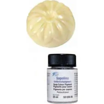 Speciální výtvarná barva Prášková barva na mýdlo - koncentrát 20 ml ZLATÁ klasická 84