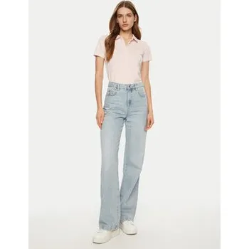 Pánské oblečení Guess Jeans Polokošile W5RP47 KARS2 Béžová Regular Fit XXL