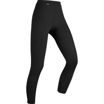 Snowboardové kalhoty WEDZE Dámské spodní lyžařské kalhoty 100 L ČERNÁ