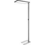 LIGHT IMPRESSIONS Deko-Light stojací svítidlo Office One Motion 80W 4000K 7400lm hliník RAL 9006 - LIGHT IMPRESSIONS IMPR 343032