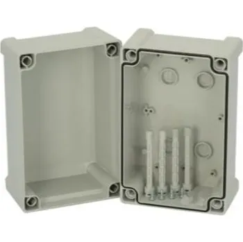 Rozvaděč Skříň, řada: TA IP65 barva Šedá ABS 187 x 122 x 134mm