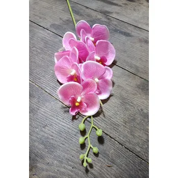 umělá květina Orchidej 7 květů