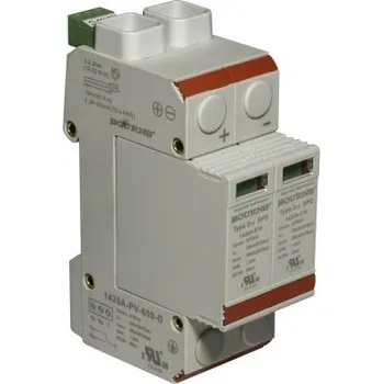 Přepěťová ochrana Přepěťová ochrana, řada: 1420A 50kA 1,5kV Lišta DIN