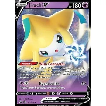 Karetní hra Pokémon SWSH299 Jirachi V - Black Star Promos