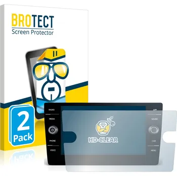 Telefonní příslušenství 2x BROTECT Displayschutz-Folie pro Volkswagen Arteon 2017-2019 Discover Media 8 2017-2019 (2x čirá ochranná fólie BROTECT pro Volkswagen Arteon 2017-2019 Discover Media 8 2017-2019)