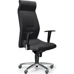 Antares Kožené kancelářské křeslo MEGA, pravá kůže, černé