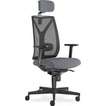 Leaf 503-SY – ergonomická otočná pracovní židle, šedá