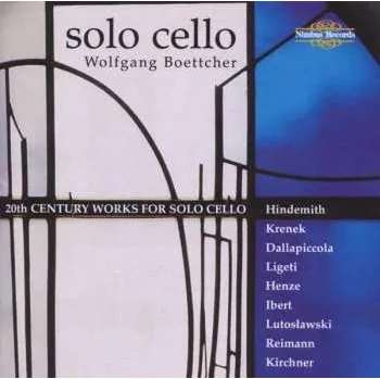 Zahraniční hudba CD Paul Hindemith: Solo Cello - 20th Century Works For Solo Cello 2014