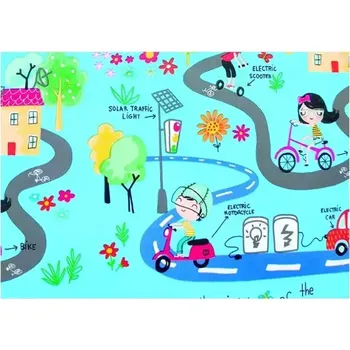 Balící papír Balící papír Děti ve městě 1,5 x 0,70 m