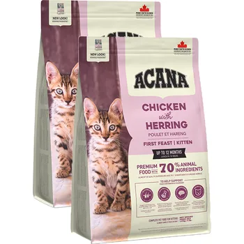 Krmivo pro kočku 2x ACANA FIRST FEAST CAT 1,8 kg