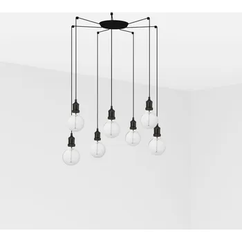 Osvětlení FARO ART závěsné svítidlo, černá, 7L - FARO FARO 64135-7L