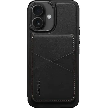 Pouzdro na mobilní telefon ESEBLE kryt s odnímatelnou magnetickou peněženkou a MagSafe pro iPhone 16 - černý