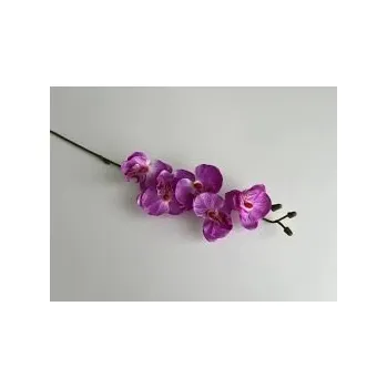 umělá květina Mini orchidej 44 cm fialová