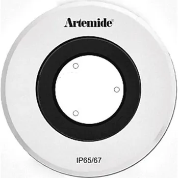 Venkovní osvětlení ARTEMIDE Ego Flat 90 downlight kruh 10° 3000K hliník IK10 - ARTEMIDE AR T42003SPW00