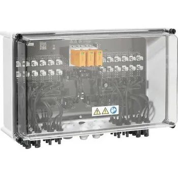 Rozvaděč Rozvodná skříň Polykarbonát Polyester vyztužený skleněnými vlákny Šedá, transparentní 210 x 488 x 334mm řada PVN IP65