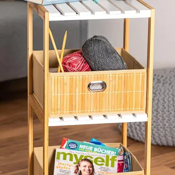 Úložný box Die moderne Hausfrau Úložný box Bambus 492739