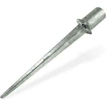 Plotový sloupek DEMA Kotevní bod pro kulatý sloupek, průměr 81 mm