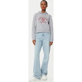 Dámská mikina Guess Mikina W5RQ29 K68I4 Šedá Regular Fit XXL