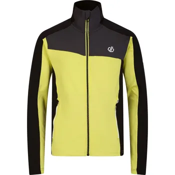 Dámské oblečení DARE 2B Dětská fleecová mikina Emergent 5 LET ČERNÁ|ŽLUTÁ