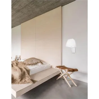 Nástěnné svítidlo NOVALUCE Nástěnné svítidlo LOGAN bílý hliník bílé stínidlo E27 1x12W vypínač na těle - NOVA LUCE NV 8126161