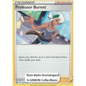 Karetní hra Pokémon SWSH167 Professor Burnet - Black Star Promos