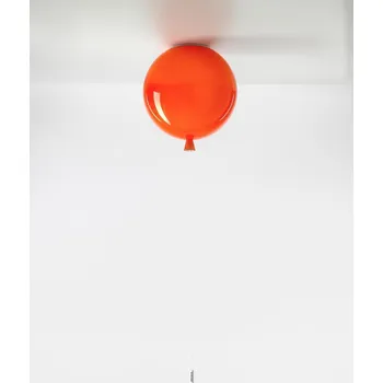 BROKIS Memory, stropní svítidlo oranžové lesklé, 1x15W E27, prům. 30cm - BROKIS C BRO PC00877_016