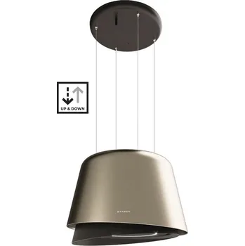 Digestoř FABER BELLE KL Ostrůvková digestoř Barva: Titanová, Výkon: 240 | 370 | 510 | INT 620 m3/h, Šířka: 70 cm