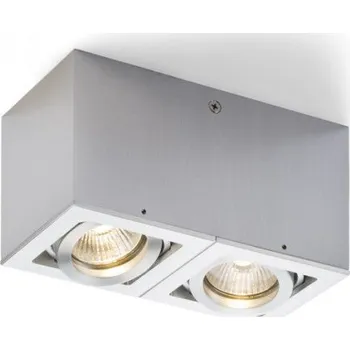 RED - DESIGN RENDL Stropní svítidlo BERIT II hliník 230V GU10 2x50W - RED - DESIGN RENDL RED R10120