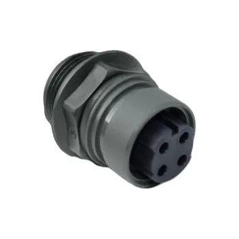 Elektrická zásuvka Bulgin Kulatý konektor, Montáž na panel, počet kontaktů: 16, Zásuvka, IP66, IP68, IP69K