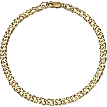 Náramek Zlaton Náramek žluté zlato dvojitý pancer vel.22 7.82g O19112400723