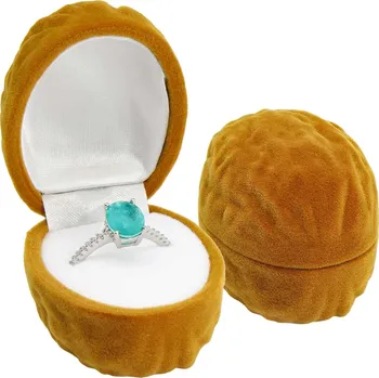 Dárková krabička Zlatnictví Helios Krabička na šperky oříšek