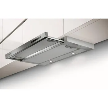 Digestoř FABER MAXIMA TOUCH NG AM/X Vestavná výsuvná digestoř Barva: Šedá, Výkon: 310 | 470 | 620 | INT 740 m3/h, Šířka: 90 cm