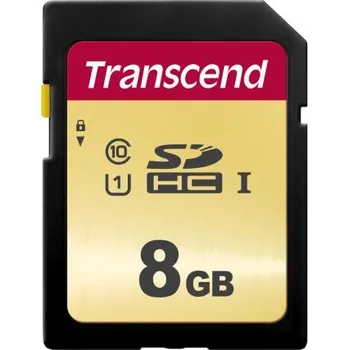 Paměťová karta Karta SD SDXC 8 GB MLC Transcend, řada: 500S -25 → plus 85°C