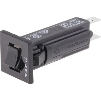 Tepelná pojistka 15A SPpólový W28 TE Connectivity 32 V dc, 250 V ac