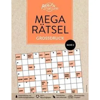 Mega-Rätsel Großdruck | Band 2 - Pen2nature