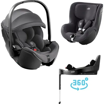 Autosedačka BRITAX Autosedačka set Baby-Safe Pro + Vario Base 5Z + autosedačka Dualfix 5z Classic, Deep Grey