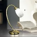 ORION Stolní lampa 1x28W G9, mosaz, výška 32cm - ORION OR LA 4-1062/1 MOSA