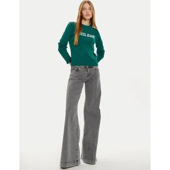 Dámský svetr Guess Jeans Svetr W4BR10 Z3HM1 Zelená Regular Fit S