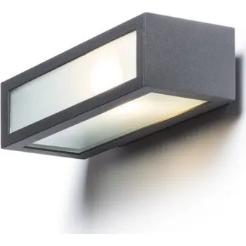 Venkovní osvětlení RED - DESIGN RENDL GINO nástěnná antracitová , svítí nahoru i dolů 230V E27 18W IP44 - RED - DESIGN RENDL RED R10387