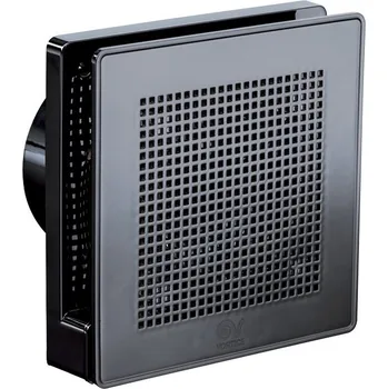 Domácí ventilátor Vortice (Itálie) Vortice PUNTO EVO Barva: Tmavě chromová, Průměr [mm]: Ø 100, Funkce: Časový doběh Ø 100 / Ø 120