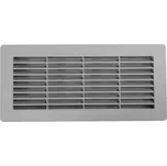 Ventila systems (ČR) Hranatá plastová mřížka HPM Barva: Šedá, Průměr [mm]: Ø 90 x 220 Ø 55 x 110 - Ø 90 x 220