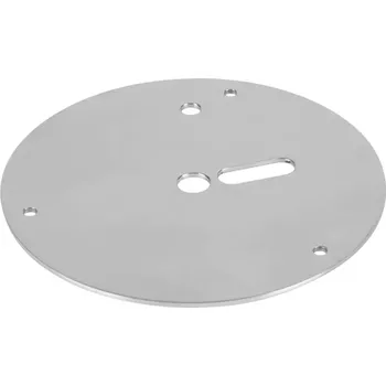 Podložka Ø 145mm pro montáž majáků na rampu, nerez